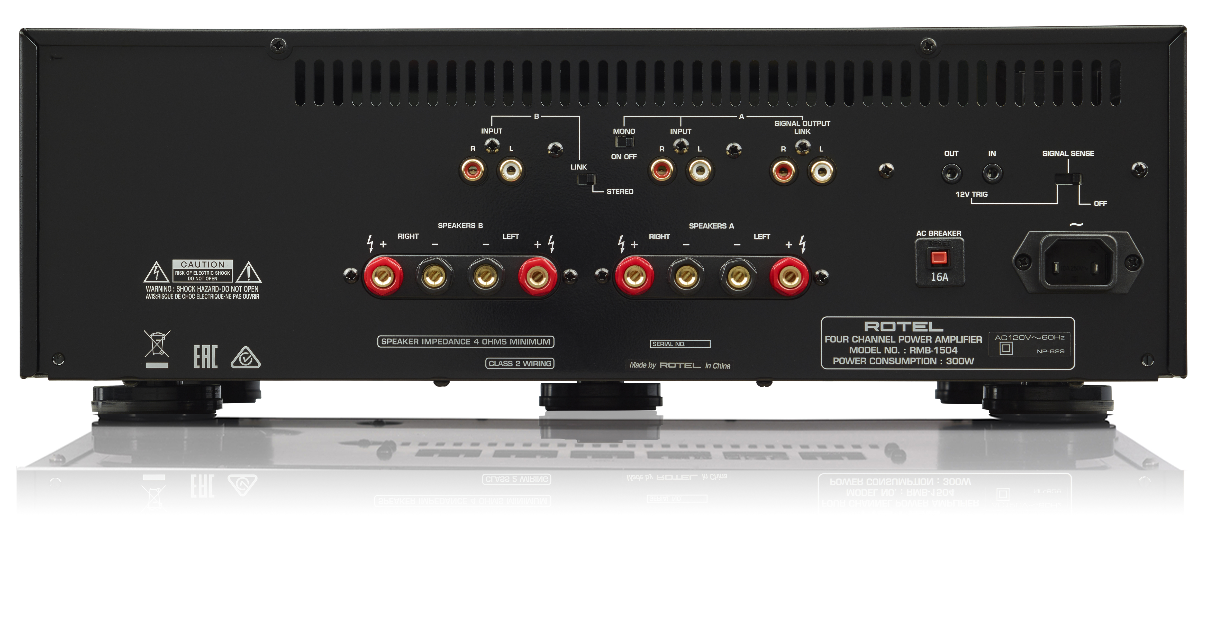 Multichannel Amplifier Rotel RMB-1504